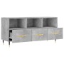 Holzwerkstoff TV-Möbel Beton grau 102x36x50 cm von vidaXL, TV-Möbel - Ref: Foro24-829016, Preis: 63,80 €, Rabatt: %