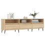 TV-Schrank aus Sonoma-Eichensperrholz, 150 x 30 x 44,5 cm von vidaXL, TV-Möbel - Ref: Foro24-831295, Preis: 94,94 €, Rabatt: %