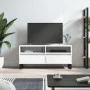 Sperrholz TV-Möbel weiß 100x34,5x44,5 cm von vidaXL, TV-Möbel - Ref: Foro24-831244, Preis: 80,66 €, Rabatt: %