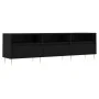 Mueble de TV madera contrachapada negro 150x30x44,5 cm de vidaXL, Muebles TV - Ref: Foro24-831269, Precio: 88,34 €, Descuento: %
