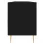Mueble de TV madera contrachapada negro 150x30x44,5 cm de vidaXL, Muebles TV - Ref: Foro24-831269, Precio: 89,41 €, Descuento: %