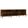 Mueble de TV madera contrachapada roble ahumado 150x30x44,5 cm de vidaXL, Muebles TV - Ref: Foro24-831297, Precio: 101,68 €, ...