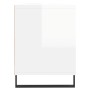 Hochglanzweißer TV-Schrank aus Sperrholz, 150 x 30 x 44,5 cm von vidaXL, TV-Möbel - Ref: Foro24-831302, Preis: 127,20 €, Raba...