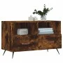 Mueble para TV madera contrachapada roble ahumado 80x36x50 cm de vidaXL, Muebles TV - Ref: Foro24-828945, Precio: 46,04 €, De...