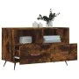 Mueble para TV madera contrachapada roble ahumado 80x36x50 cm de vidaXL, Muebles TV - Ref: Foro24-828945, Precio: 46,04 €, De...