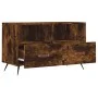 Mueble para TV madera contrachapada roble ahumado 80x36x50 cm de vidaXL, Muebles TV - Ref: Foro24-828945, Precio: 46,04 €, De...