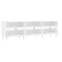 Weißer TV-Schrank aus Sperrholz, 150 x 30 x 44,5 cm von vidaXL, TV-Möbel - Ref: Foro24-831268, Preis: 85,46 €, Rabatt: %