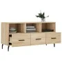 Mueble de TV madera de ingeniería roble Sonoma 102x36x50 cm de vidaXL, Muebles TV - Ref: Foro24-829055, Precio: 80,97 €, Desc...