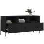 Black engineered wood TV cabinet 102x36x50 cm by vidaXL, TV Furniture - Ref: Foro24-829045, Price: 76,16 €, Discount: %