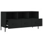 Schwarzer TV-Schrank aus Holzwerkstoff, 102 x 36 x 50 cm von vidaXL, TV-Möbel - Ref: Foro24-829045, Preis: 76,16 €, Rabatt: %