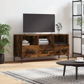 TV-Schrank aus geräuchertem Eichenholzwerkstoff, 102 x 36 x 50 cm von vidaXL, TV-Möbel - Ref: Foro24-829041, Preis: 81,72 €, ...