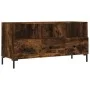 Smoked oak engineered wood TV cabinet 102x36x50 cm by vidaXL, TV Furniture - Ref: Foro24-829041, Price: 81,72 €, Discount: %