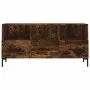Smoked oak engineered wood TV cabinet 102x36x50 cm by vidaXL, TV Furniture - Ref: Foro24-829041, Price: 81,72 €, Discount: %