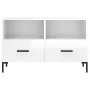 Sperrholz TV-Möbel glänzend weiß 80x36x50 cm von vidaXL, TV-Möbel - Ref: Foro24-828974, Preis: 72,32 €, Rabatt: %