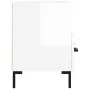 Sperrholz TV-Möbel glänzend weiß 80x36x50 cm von vidaXL, TV-Möbel - Ref: Foro24-828974, Preis: 72,32 €, Rabatt: %