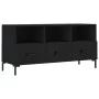 TV-Möbel aus schwarzem Holzwerkstoff 102x36x50 cm von vidaXL, TV-Möbel - Ref: Foro24-829037, Preis: 84,34 €, Rabatt: %