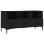 TV-Möbel aus schwarzem Holzwerkstoff 102x36x50 cm von vidaXL, TV-Möbel - Ref: Foro24-829037, Preis: 85,38 €, Rabatt: %