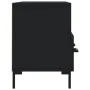 Engineered wood TV stand in black, 102x36x50 cm by vidaXL, TV Furniture - Ref: Foro24-829037, Price: 84,34 €, Discount: %