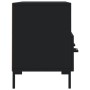 Mueble de TV madera de ingeniería negro 102x36x50 cm de vidaXL, Muebles TV - Ref: Foro24-829037, Precio: 85,38 €, Descuento: %