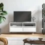 Sperrholz TV-Möbel glänzend weiß 100x34,5x44,5cm von vidaXL, TV-Möbel - Ref: Foro24-831238, Preis: 77,48 €, Rabatt: %