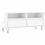 Sperrholz TV-Möbel glänzend weiß 100x34,5x44,5cm von vidaXL, TV-Möbel - Ref: Foro24-831238, Preis: 77,48 €, Rabatt: %