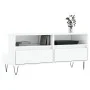 Sperrholz TV-Möbel glänzend weiß 100x34,5x44,5cm von vidaXL, TV-Möbel - Ref: Foro24-831238, Preis: 77,48 €, Rabatt: %