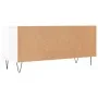Sperrholz TV-Möbel glänzend weiß 100x34,5x44,5cm von vidaXL, TV-Möbel - Ref: Foro24-831238, Preis: 77,48 €, Rabatt: %