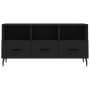 Schwarzer TV-Schrank aus Holzwerkstoff, 102 x 36 x 50 cm von vidaXL, TV-Möbel - Ref: Foro24-829053, Preis: 84,48 €, Rabatt: %