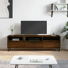 TV-Schrank aus braunem Eichensperrholz, 150 x 30 x 44,5 cm von vidaXL, TV-Möbel - Ref: Foro24-831307, Preis: 96,88 €, Rabatt: %