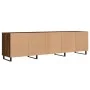 TV-Schrank aus braunem Eichensperrholz, 150 x 30 x 44,5 cm von vidaXL, TV-Möbel - Ref: Foro24-831307, Preis: 96,88 €, Rabatt: %