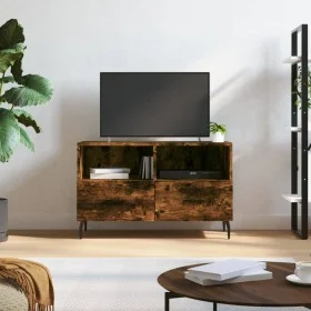 TV-Schrank aus geräuchertem Eichensperrholz, 80 x 36 x 50 cm von vidaXL, TV-Möbel - Ref: Foro24-828993, Preis: 66,67 €, Rabat...
