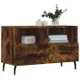 Smoked oak plywood TV cabinet 80x36x50 cm by vidaXL, TV Furniture - Ref: Foro24-828993, Price: 66,67 €, Discount: %