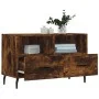 TV-Schrank aus geräuchertem Eichensperrholz, 80 x 36 x 50 cm von vidaXL, TV-Möbel - Ref: Foro24-828993, Preis: 66,67 €, Rabat...