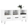 Holzwerkstoff TV-Möbel weiß 102x36x50 cm von vidaXL, TV-Möbel - Ref: Foro24-829028, Preis: 58,31 €, Rabatt: %