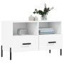 Weißer TV-Schrank aus Sperrholz, 80 x 36 x 50 cm von vidaXL, TV-Möbel - Ref: Foro24-828980, Preis: 53,08 €, Rabatt: %