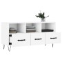 Mueble de TV madera de ingeniería blanco 102x36x50 cm de vidaXL, Muebles TV - Ref: Foro24-829028, Precio: 58,83 €, Descuento: %