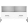 Weißer TV-Schrank aus Sperrholz, 80 x 36 x 50 cm von vidaXL, TV-Möbel - Ref: Foro24-828980, Preis: 53,08 €, Rabatt: %