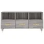 Sonoma gray engineered wood TV cabinet 102x36x50 cm by vidaXL, TV Furniture - Ref: Foro24-829018, Price: 58,72 €, Discount: %