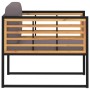 Garden chairs 2 units and dark gray solid acacia wood cushions by vidaXL, Garden chairs - Ref: Foro24-46508, Price: 295,51 €,...
