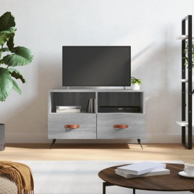 Sonoma gray engineered wood TV cabinet 80x36x50 cm by vidaXL, TV Furniture - Ref: Foro24-828946, Price: 52,70 €, Discount: %