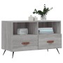 Sonoma grauer TV-Schrank aus Holzwerkstoff, 80 x 36 x 50 cm von vidaXL, TV-Möbel - Ref: Foro24-828946, Preis: 52,70 €, Rabatt: %