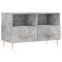 TV-Möbel Sperrholz Beton grau 80x36x50 cm von vidaXL, TV-Möbel - Ref: Foro24-828960, Preis: 51,50 €, Rabatt: %