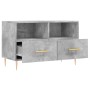 Mueble para TV madera contrachapada gris hormigón 80x36x50 cm de vidaXL, Muebles TV - Ref: Foro24-828960, Precio: 51,50 €, De...