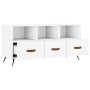 Weißer TV-Schrank aus Holzwerkstoff, 102 x 36 x 50 cm von vidaXL, TV-Möbel - Ref: Foro24-829004, Preis: 59,57 €, Rabatt: %