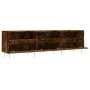 TV-Schrank aus geräuchertem Eichensperrholz, 150 x 30 x 44,5 cm von vidaXL, TV-Möbel - Ref: Foro24-831273, Preis: 90,46 €, Ra...