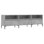 Mueble de TV madera contrachapada gris hormigón 150x30x44,5 cm de vidaXL, Muebles TV - Ref: Foro24-831288, Precio: 83,87 €, D...