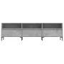 Concrete gray plywood TV cabinet 150x30x44.5 cm by vidaXL, TV Furniture - Ref: Foro24-831288, Price: 82,79 €, Discount: %