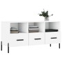 Weißer TV-Schrank aus Holzwerkstoff, 102 x 36 x 50 cm von vidaXL, TV-Möbel - Ref: Foro24-829044, Preis: 65,82 €, Rabatt: %