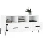 White engineered wood TV cabinet 102x36x50 cm by vidaXL, TV Furniture - Ref: Foro24-829044, Price: 65,17 €, Discount: %