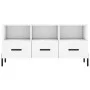 White engineered wood TV cabinet 102x36x50 cm by vidaXL, TV Furniture - Ref: Foro24-829044, Price: 65,17 €, Discount: %